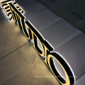 Wall mounted 3d led letter sign board outdoor 3d acrylic led channel letter for hair shop